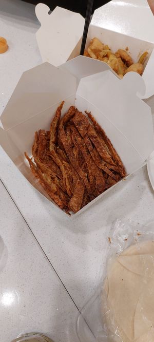 "Duck" at Wawin Vegan Chinese in Sheffield