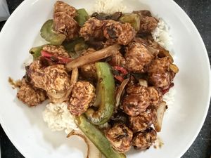   at Wawin Vegan Chinese in Sheffield