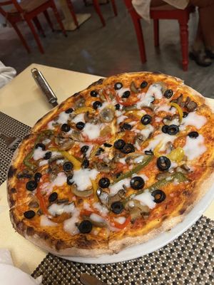 4 Seasons pizza  at Dolce Italia in Colombo