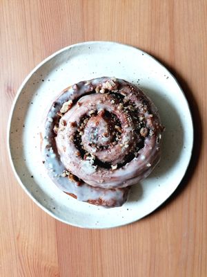 Maple pecan swirl at Forge Bakehouse in Sheffield