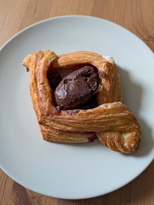 Black Forest Danish at Forge Bakehouse in Sheffield