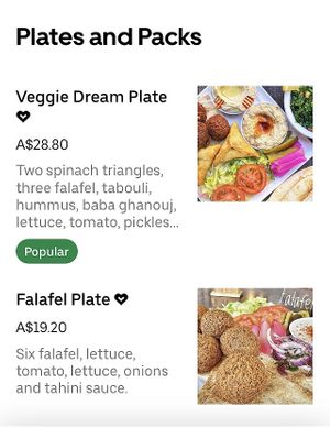   at Falafel Station - Pop Up in Dulwich Hill