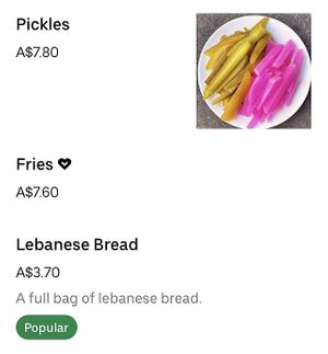   at Falafel Station - Pop Up in Dulwich Hill