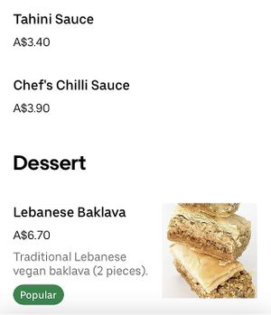   at Falafel Station - Pop Up in Dulwich Hill