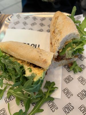 Chicken avocado sandwich   at AMS - Stach in Schiphol