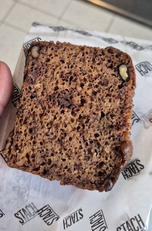 Banana bread at AMS - Stach in Schiphol