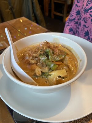 Veggie massaman curry  at High Flatts Touch of Thai in Huddersfield