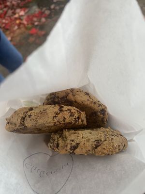 Chocolate chip  at Shikorina Bakeshop & Cafe in Seattle