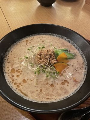 Soy milk Tantan men   at Rice Cuisine Suya - 米粉食堂S⊇YA in Yokohama