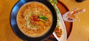 Excellent vegan Ramen. They had two on the menu at Rice Cuisine Suya - 米粉食堂S⊇YA in Yokohama