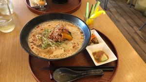 Tanatan ramen  at Rice Cuisine Suya - 米粉食堂S⊇YA in Yokohama