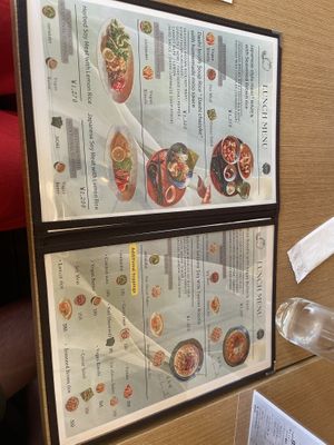 Lunch menu  at Rice Cuisine Suya - 米粉食堂S⊇YA in Yokohama