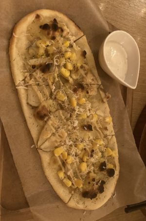 Potato vegan pizza  at Rice Cuisine Suya - 米粉食堂S⊇YA in Yokohama