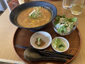 Miso ramen  at Rice Cuisine Suya - 米粉食堂S⊇YA in Yokohama