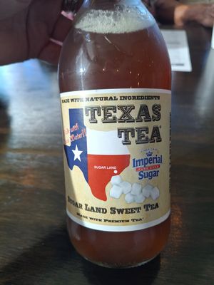 Sweet tea at Mattenga's - Sea World in San Antonio