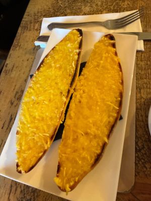 Cheesy garlic bread   at The Seabirds Inn in Bridlington