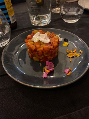 Caponata   at Pizzeria Km0 in Valencia