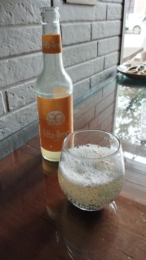 Fritz llimona at Pizzeria Km0 in Valencia