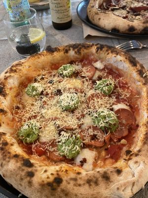   at Pizzeria Km0 in Valencia