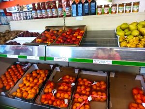 Fruit, usually the seasonal section at Cunninghams Fruit & Veg in Castlecomer