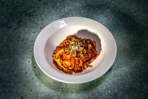 Tagliatelle Bolognese at Odd Frog in Barrow-in-furness