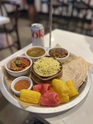 Peace Love Vegan Tahli  at Curry Up Now in Alpharetta