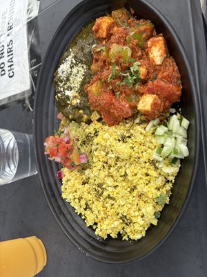 Protein Dish   at Curry Up Now in Alpharetta
