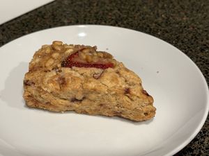 Strawberry pine nut scone   at Kitchen Mouse the Bakery in Los Angeles