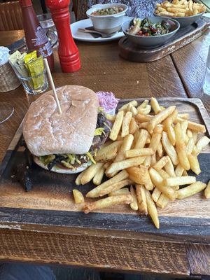 Blue Boy Burger  at The Forge in Douglas
