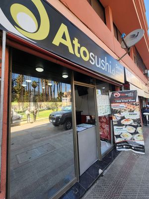 Entrada del local at Ato Sushi in Santiago