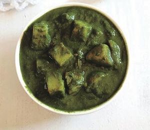 Aloo Palak  at Paradise Indian Restaurant in Cuenca