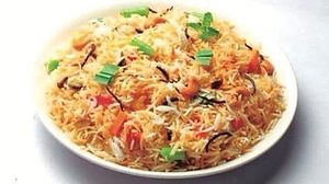 Kashmiri Rice   at Paradise Indian Restaurant in Cuenca