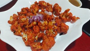 Cauliflower 65 at Paradise Indian Restaurant in Cuenca