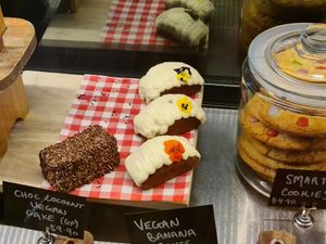 They always have some sweets at Songbird Cafe & Larder in Kinglake