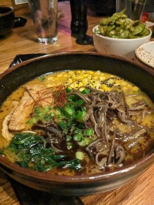 Vegan ramen at Ramen Tatsu-Ya in Austin