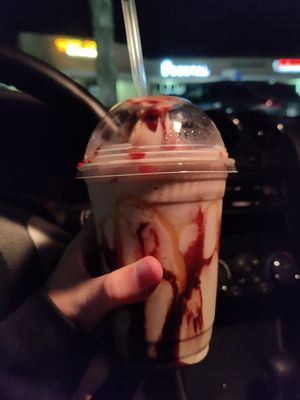 Coffee shake with caramel and chocolate sauce. YESSSS. at Sweet Ritual in Austin