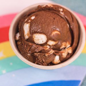 Rocky Road with vegan marshmallows  at Sweet Ritual in Austin