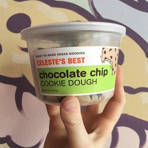 Cookie dough available in grab n go retail freezer at Sweet Ritual in Austin