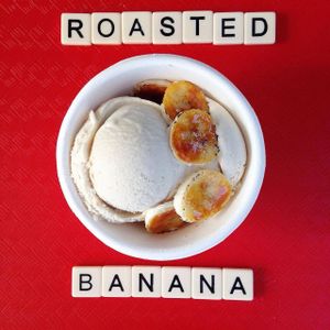 Seasonal offering: Roasted Banana ice cream at Sweet Ritual in Austin