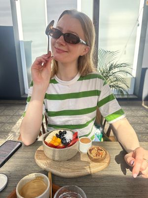   at Caleta Dolsa Coffee in Lima