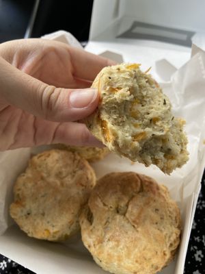Cheddar Biscuit   at Flour + Time Bakery in Atlanta
