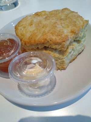 Biscuit at Flour + Time Bakery in Atlanta