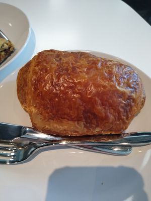 Pain au chocolat at Flour + Time Bakery in Atlanta