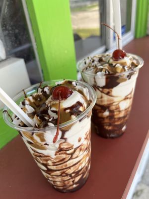 Turtle Sundaes   at Tastefull in Wyoming
