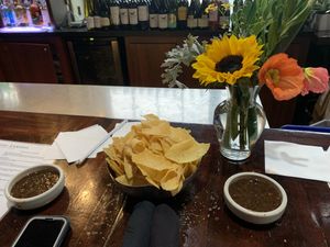 Chips and Salsa  at Cantina Laredo in Addison