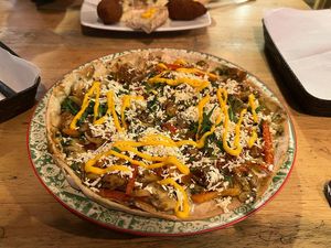 Pizza Vegana at Lenteja Express - Poblado in Medellin