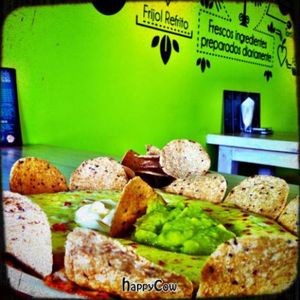 Nachos vegetarianos at Lenteja Express - Poblado in Medellin