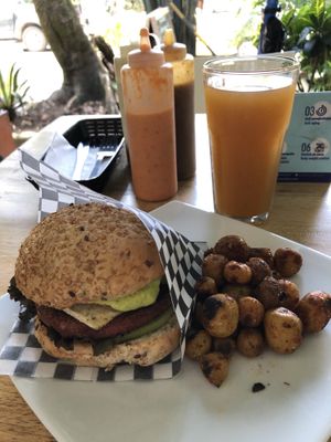 Mexican burger  at Lenteja Express - Poblado in Medellin