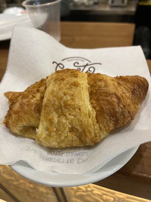 papaya and mango croissant  at Bar Del Chiostro in Naples