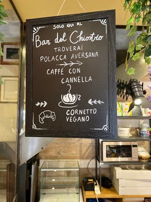   at Bar Del Chiostro in Naples